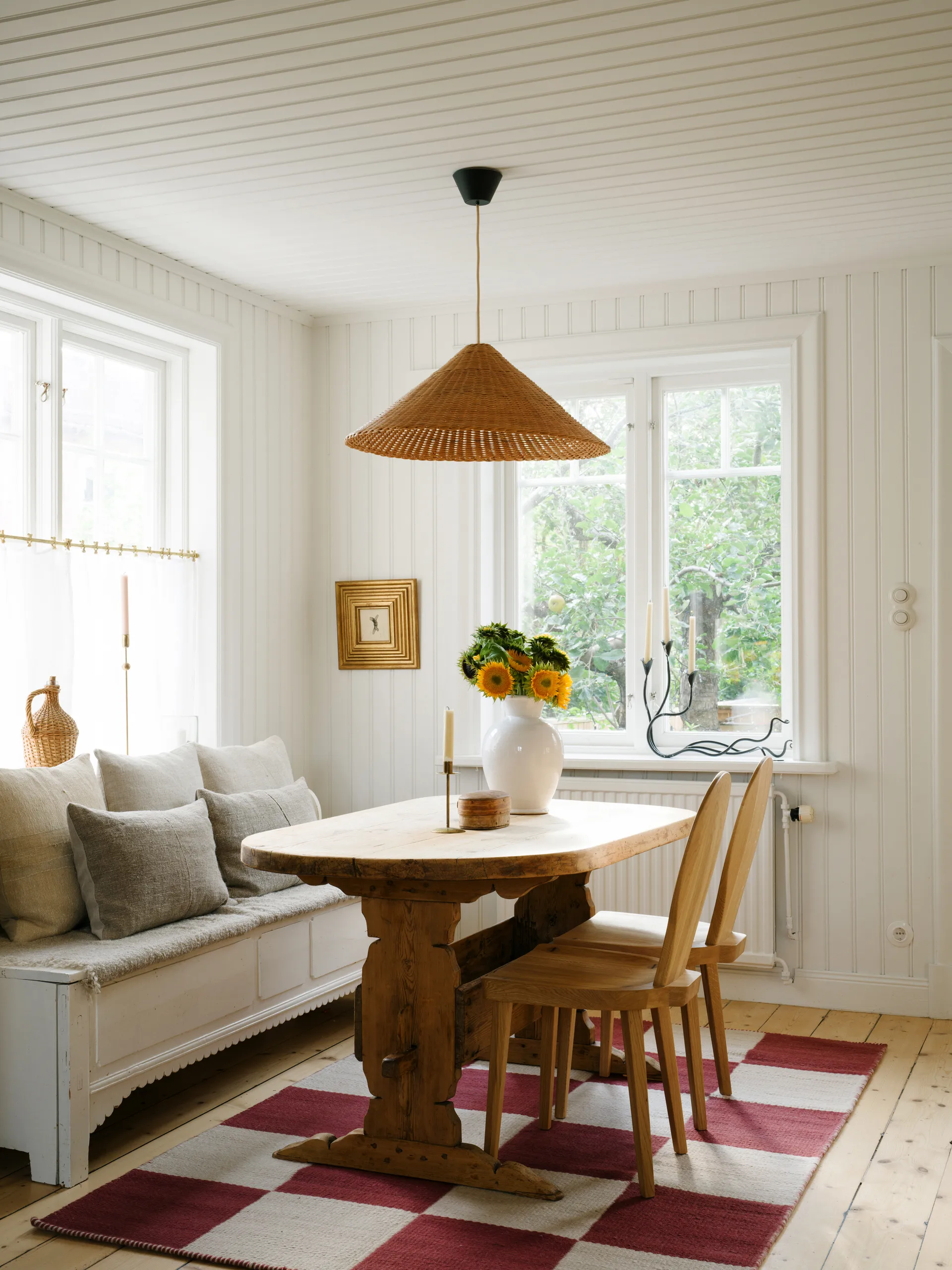 Chess Wollteppich, Burgundy, 180x270 cm Layered