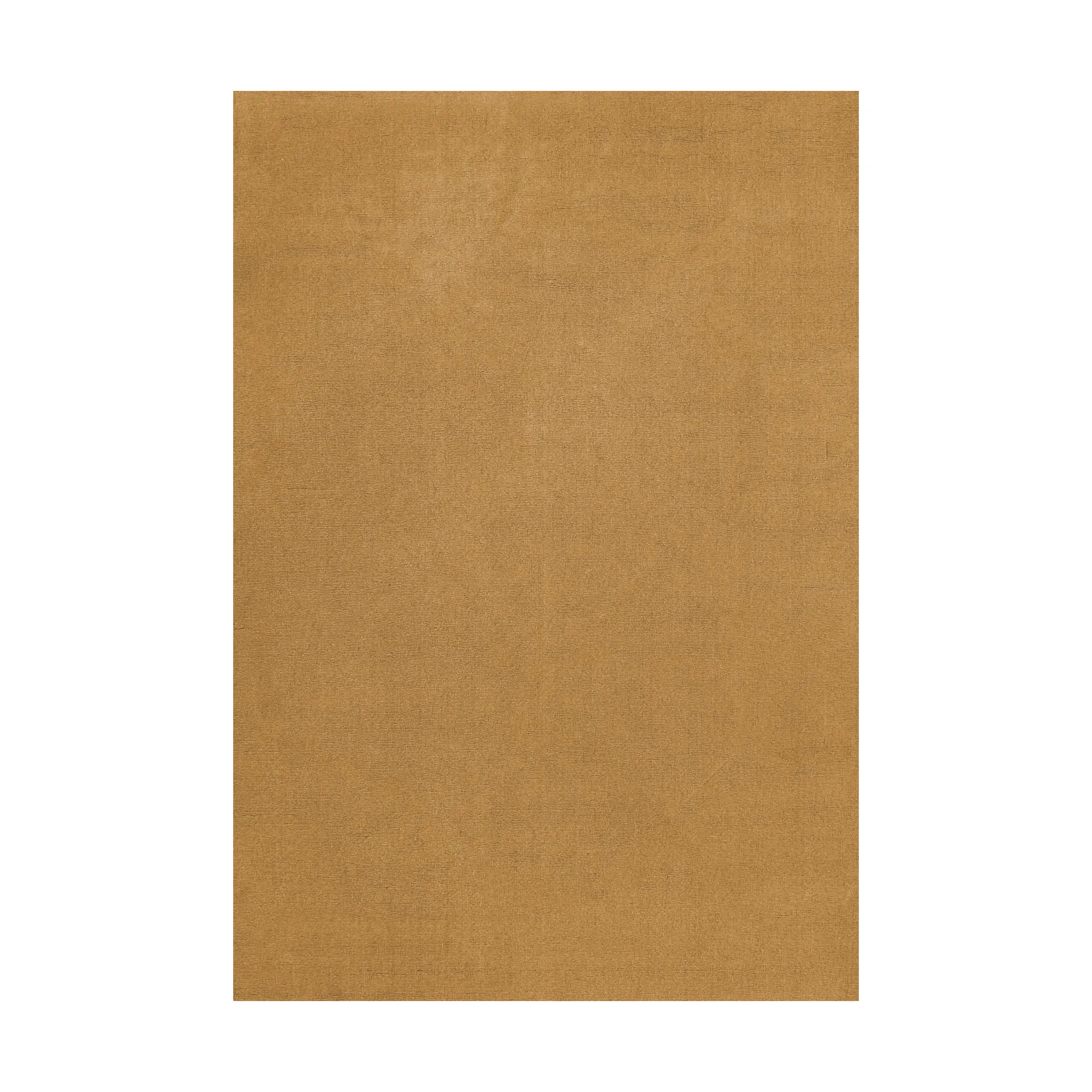 Classic solid Wollteppich 180 x 270cm, Ochre, 180x270 cm Layered