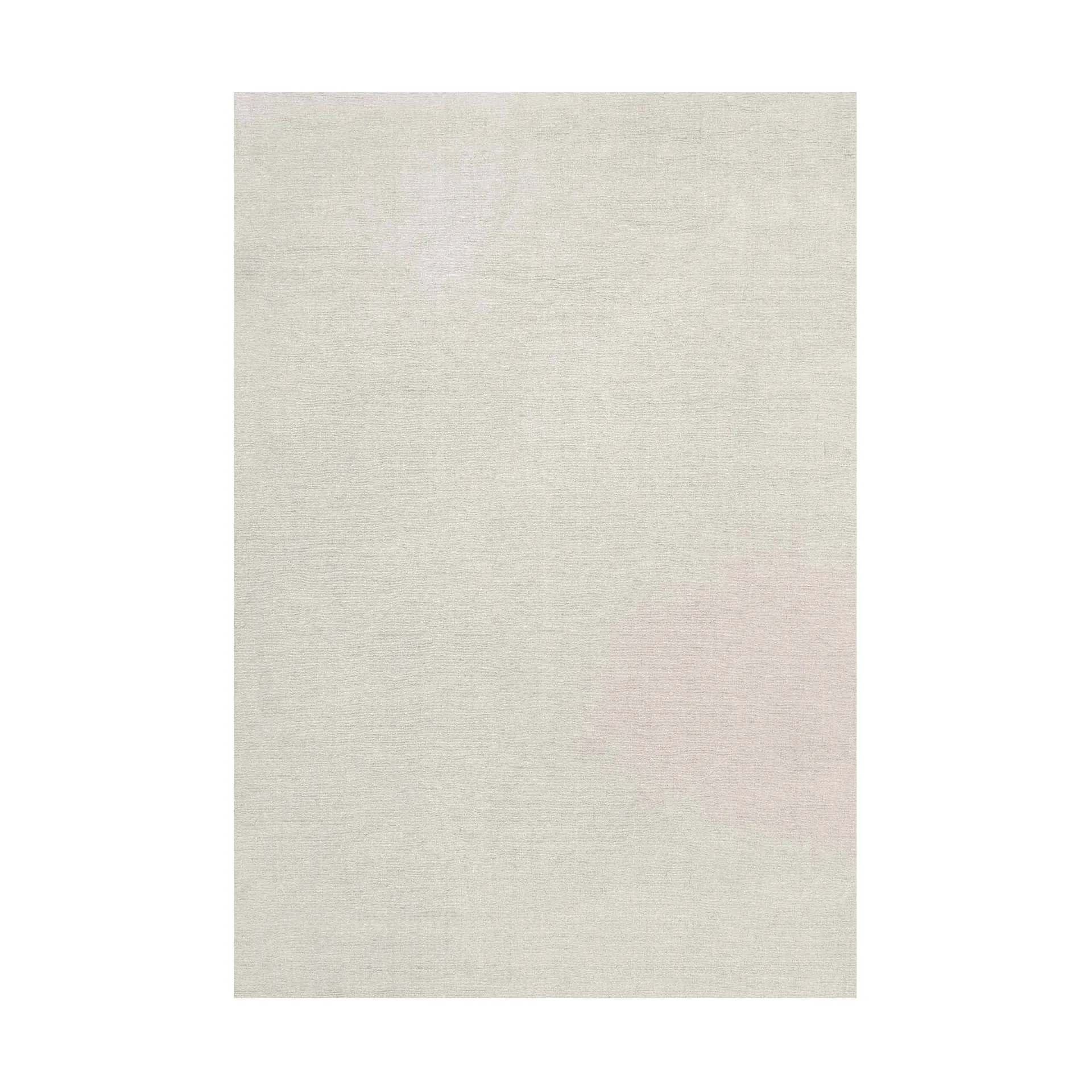 Classic solid Wollteppich 200x300 cm, Bone white Layered