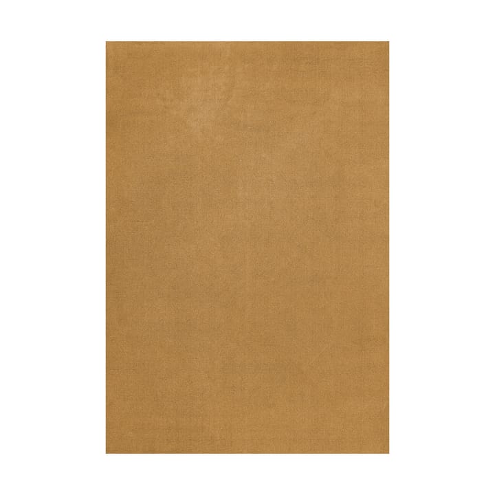 Classic solid Wollteppich 250 x 350cm - Ochre, 250x350 cm - Layered