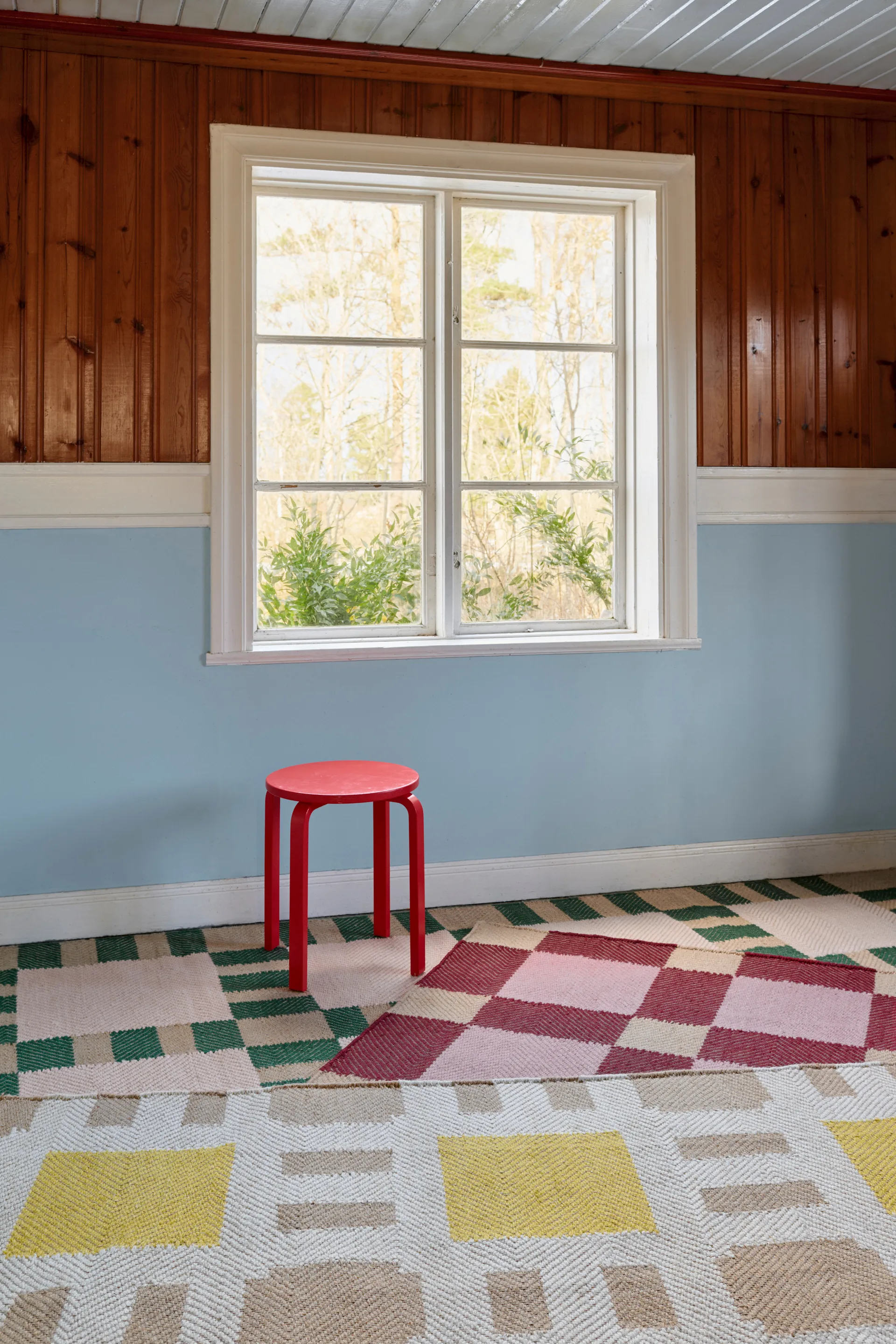 Evelina Kroon Juteteppich 200x300cm, Korean chives Layered