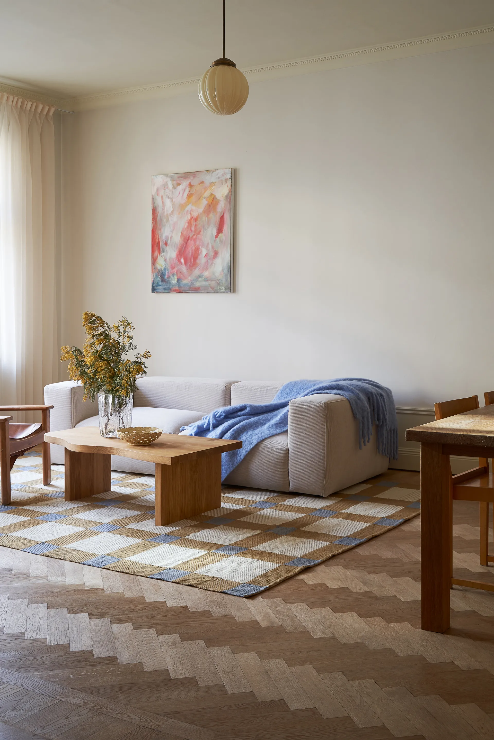 Evelina Kroon Juteteppich 75x200 cm, Dusk Layered