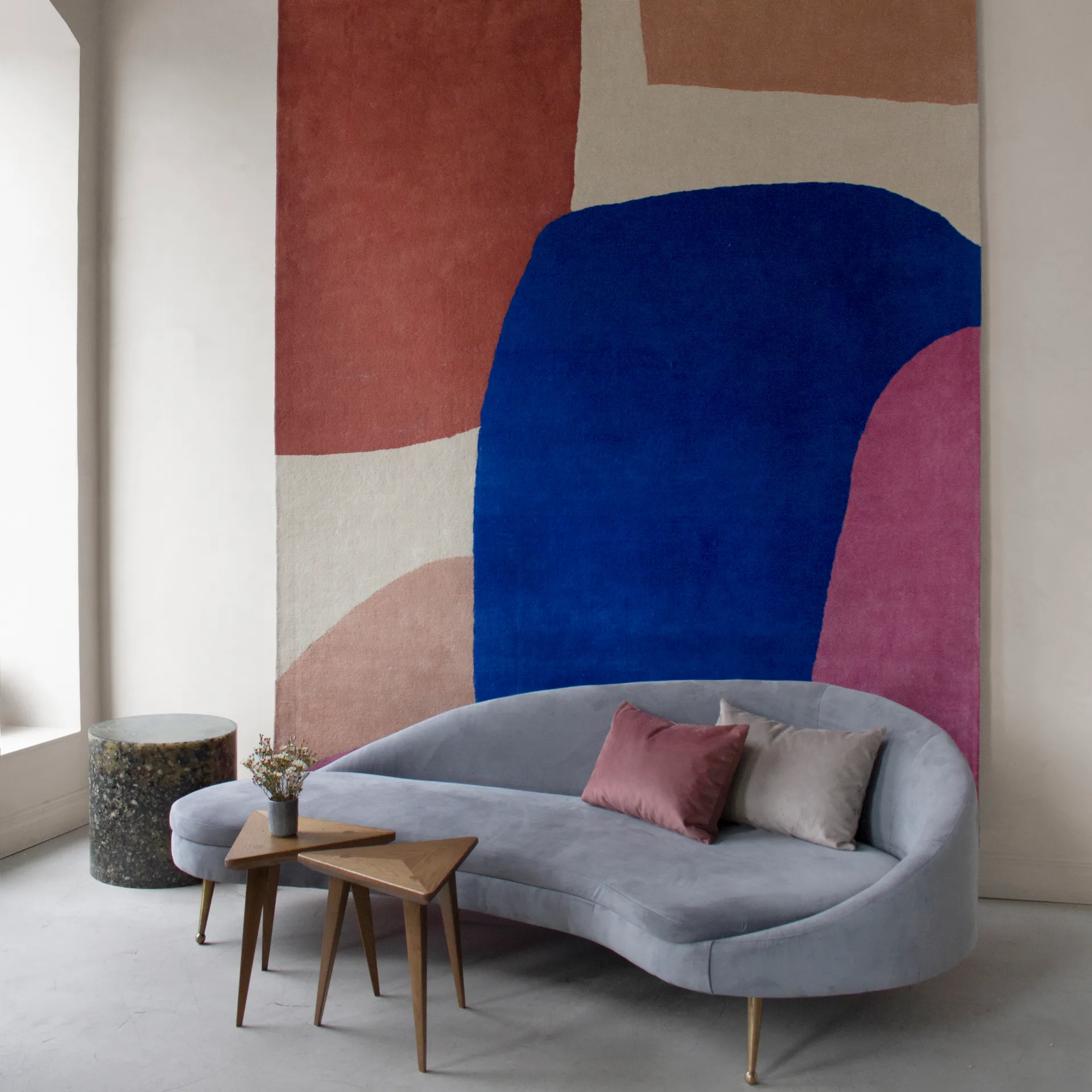 Lake Wollteppich, 250 x 350cm Layered