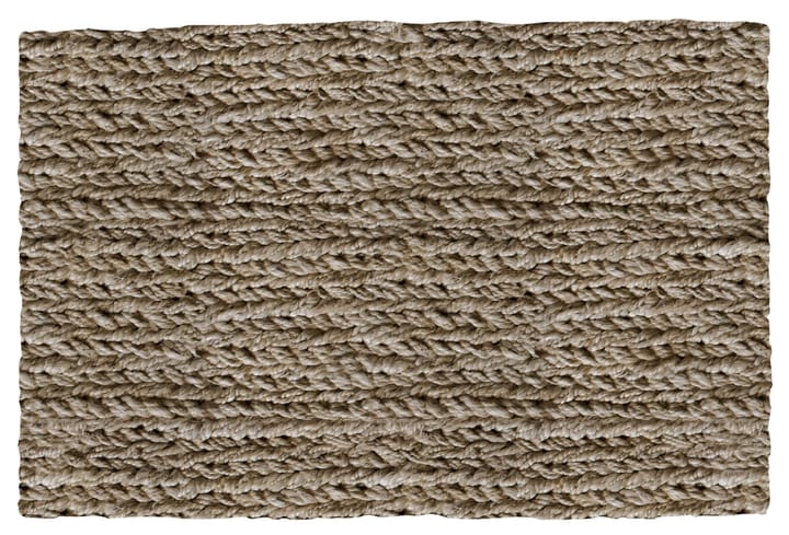 Lotta Agaton Chunky Hemp Fußabstreifer - Natural, 60 x 90cm - Layered