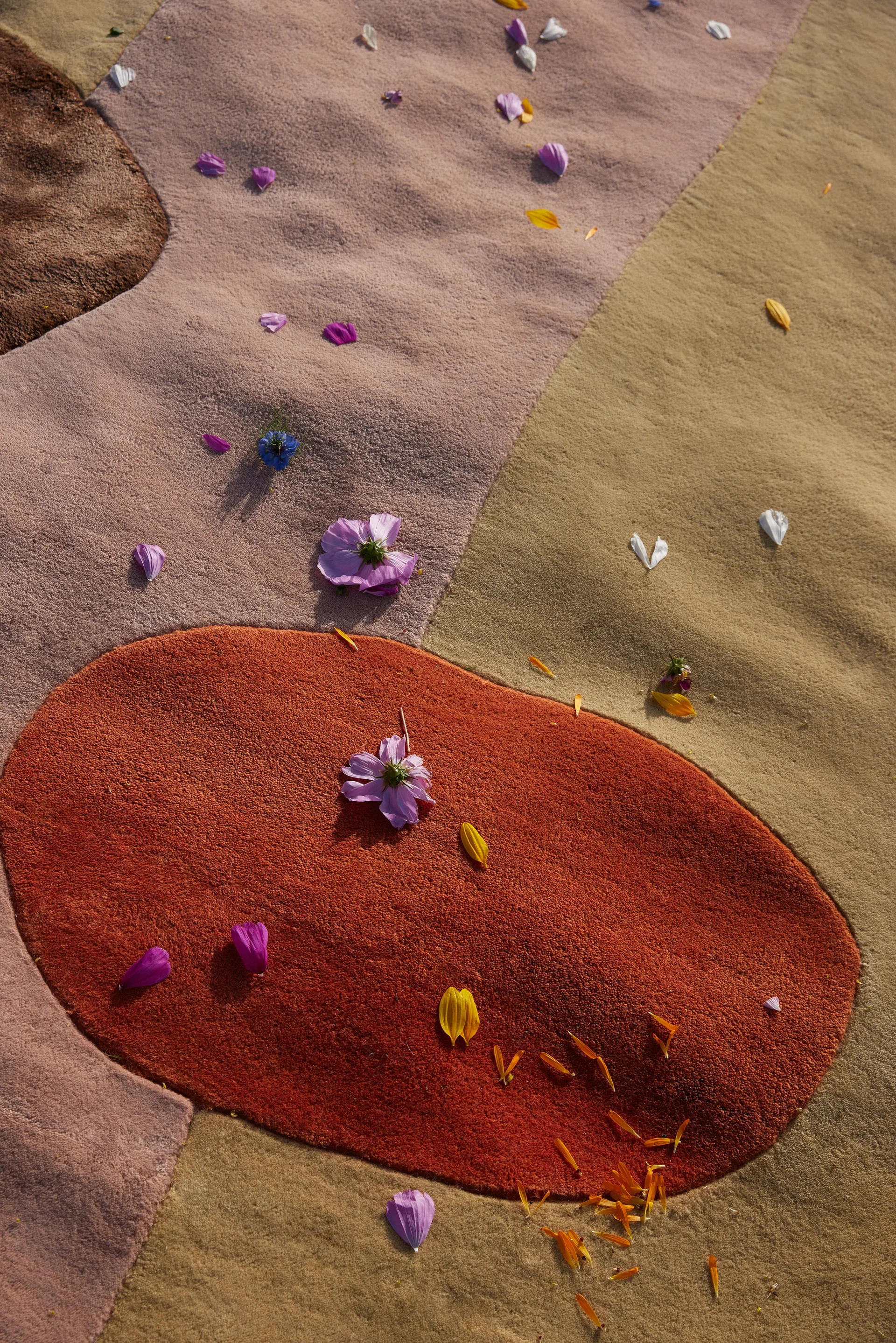 Magical garden Wollteppich, 140x200 cm Layered