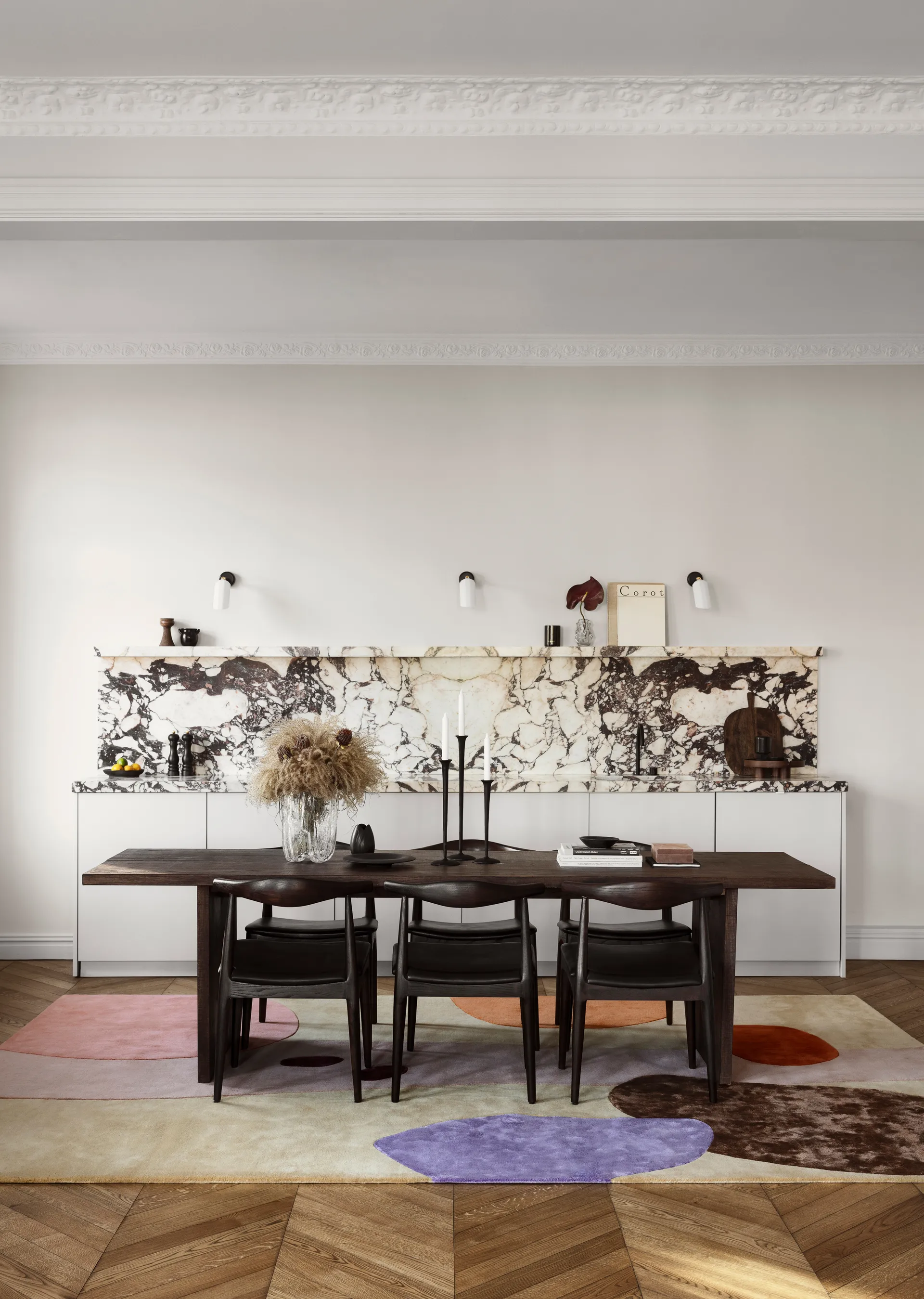 Magical garden Wollteppich, 200x300 cm Layered