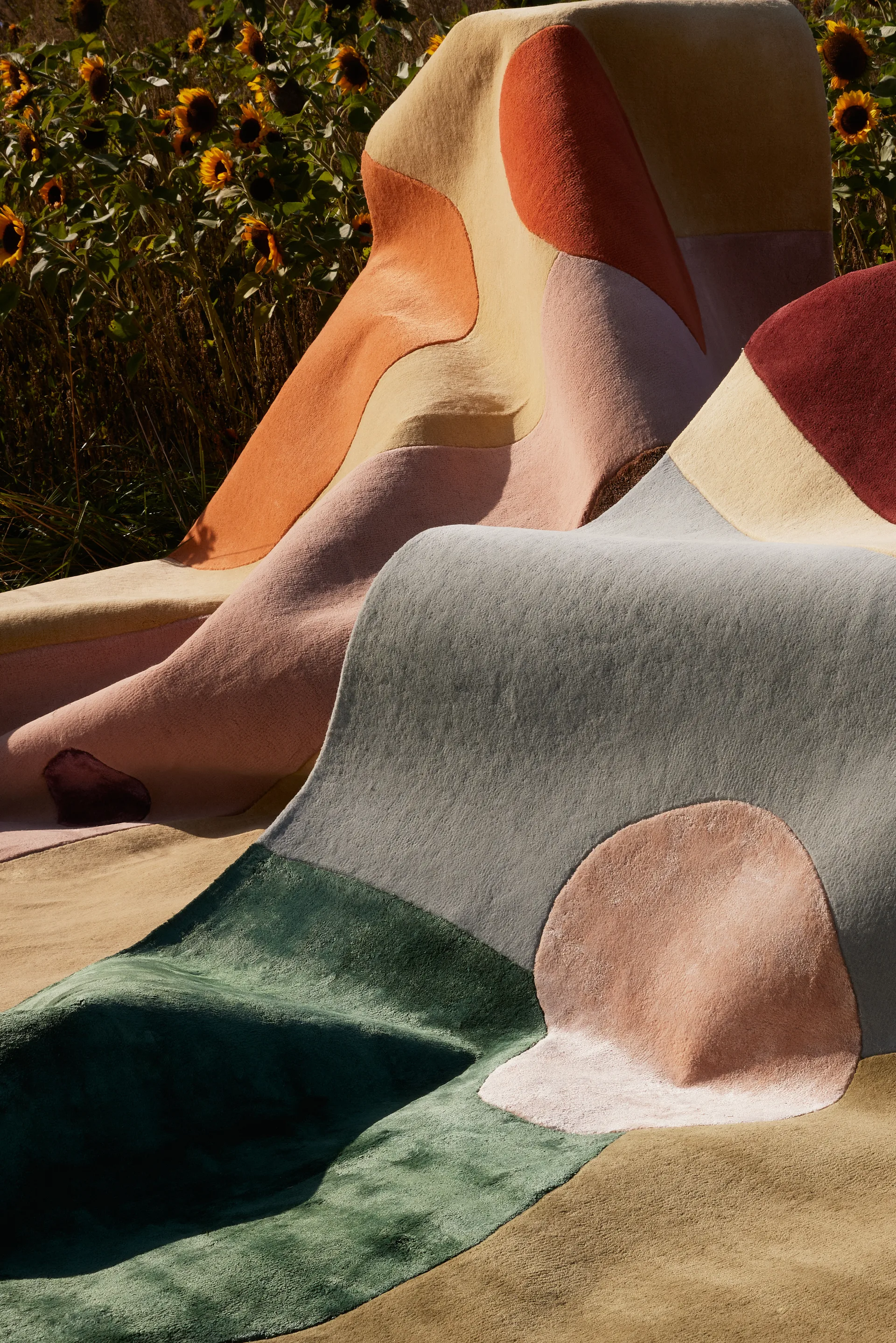 Magical garden Wollteppich, 200x300 cm Layered