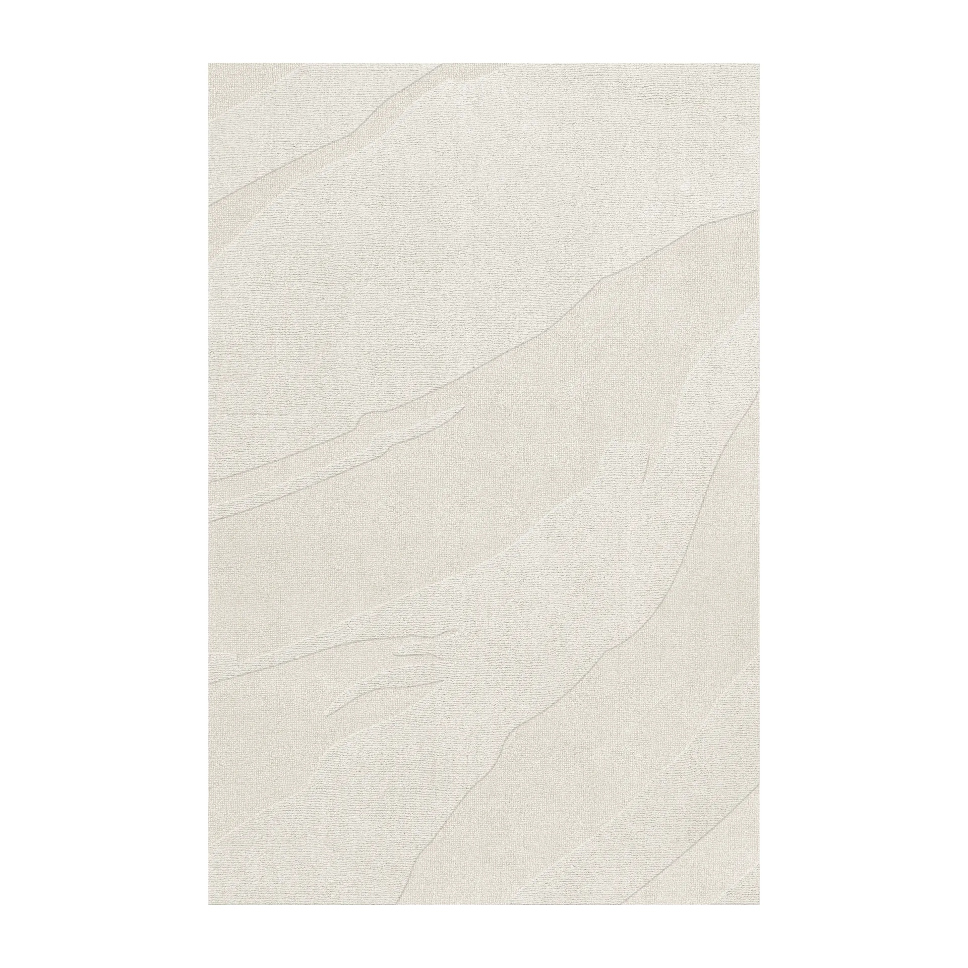 Nami Wollteppich, Bone White 180 x 270cm Layered