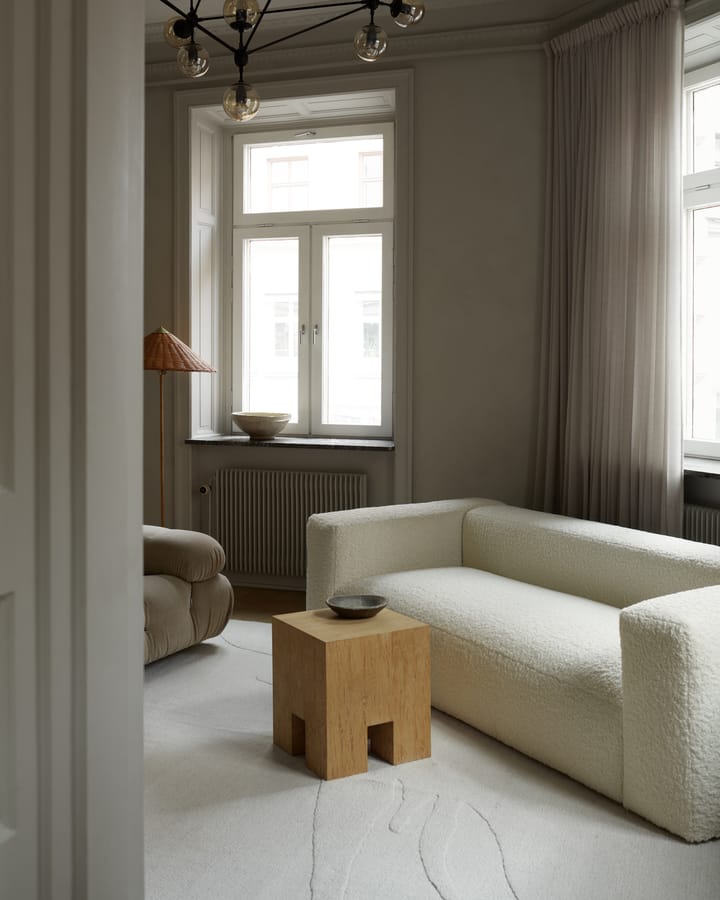 Nami Wollteppich - Bone White 180 x 270cm - Layered