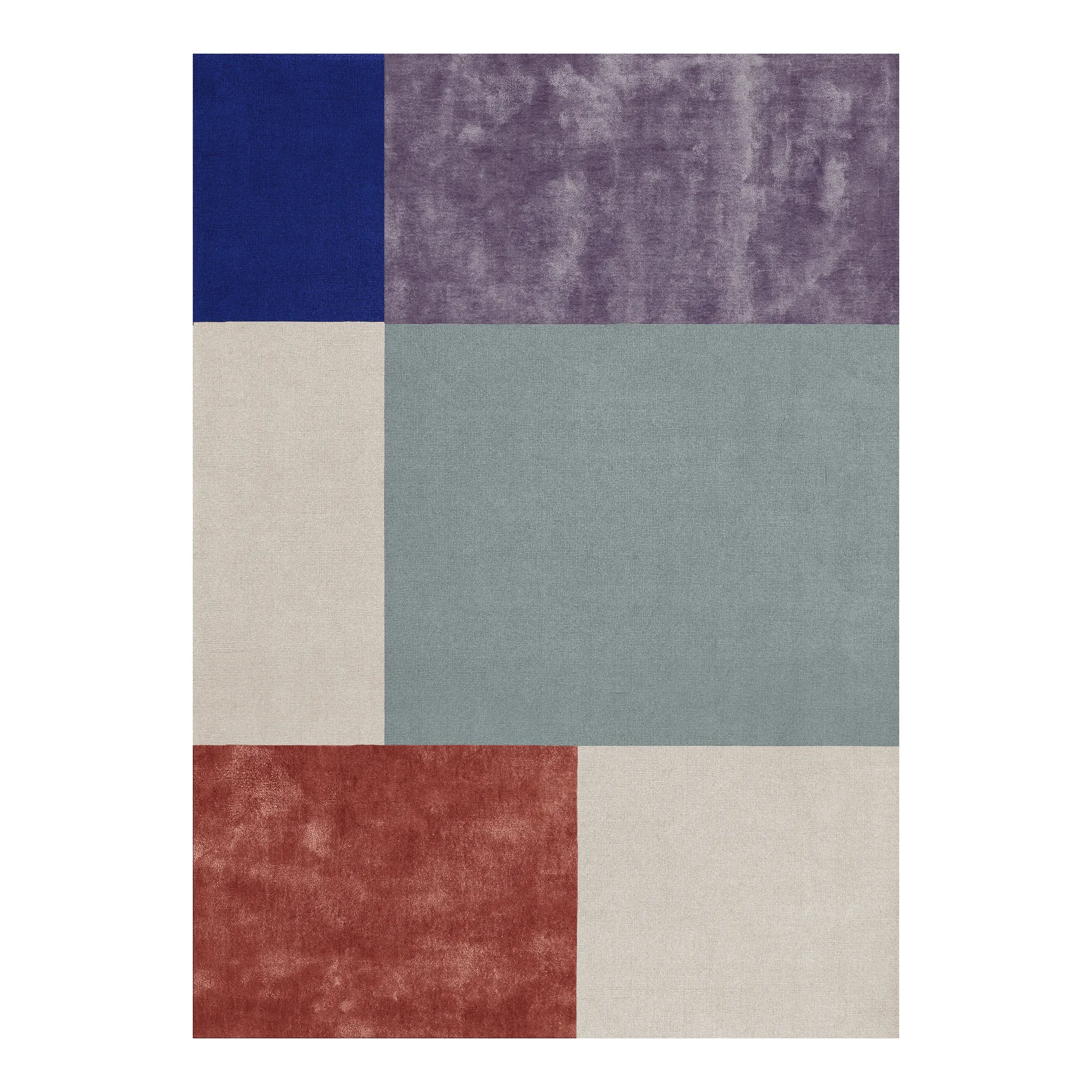 Northern Light Wollteppich, 180 x 270cm Layered