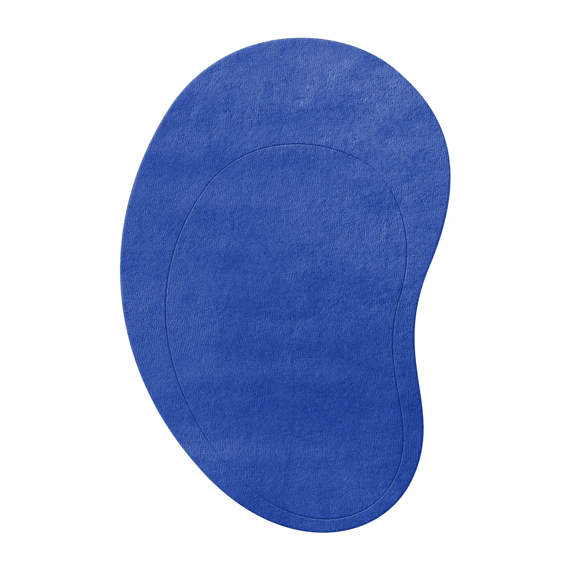 Residue Wollteppich, Cobolt, 235 x 350cm Layered