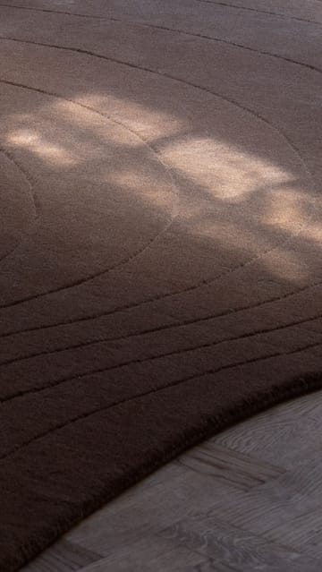 Residue Wollteppich - Nougat, 235 x 350cm - Layered