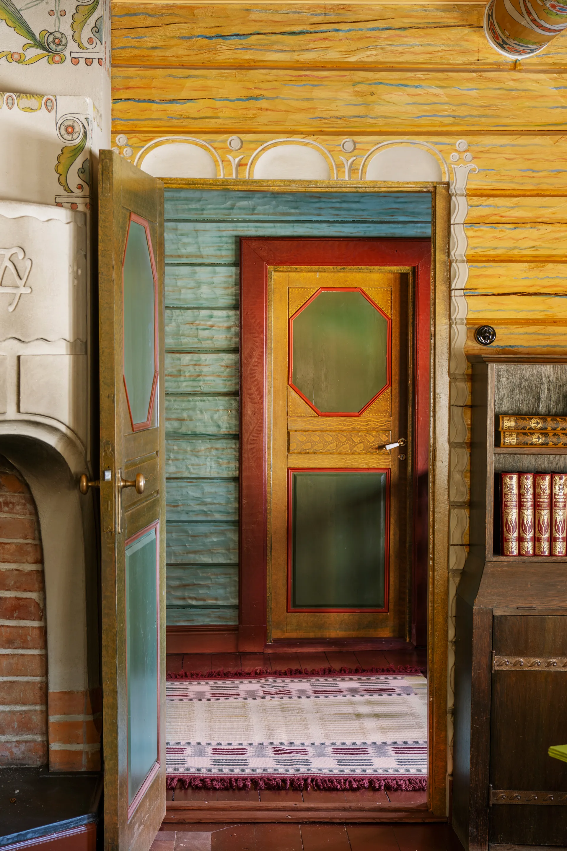 Röllakan Hilma Flurteppich, Primrose, 75x240 cm Layered