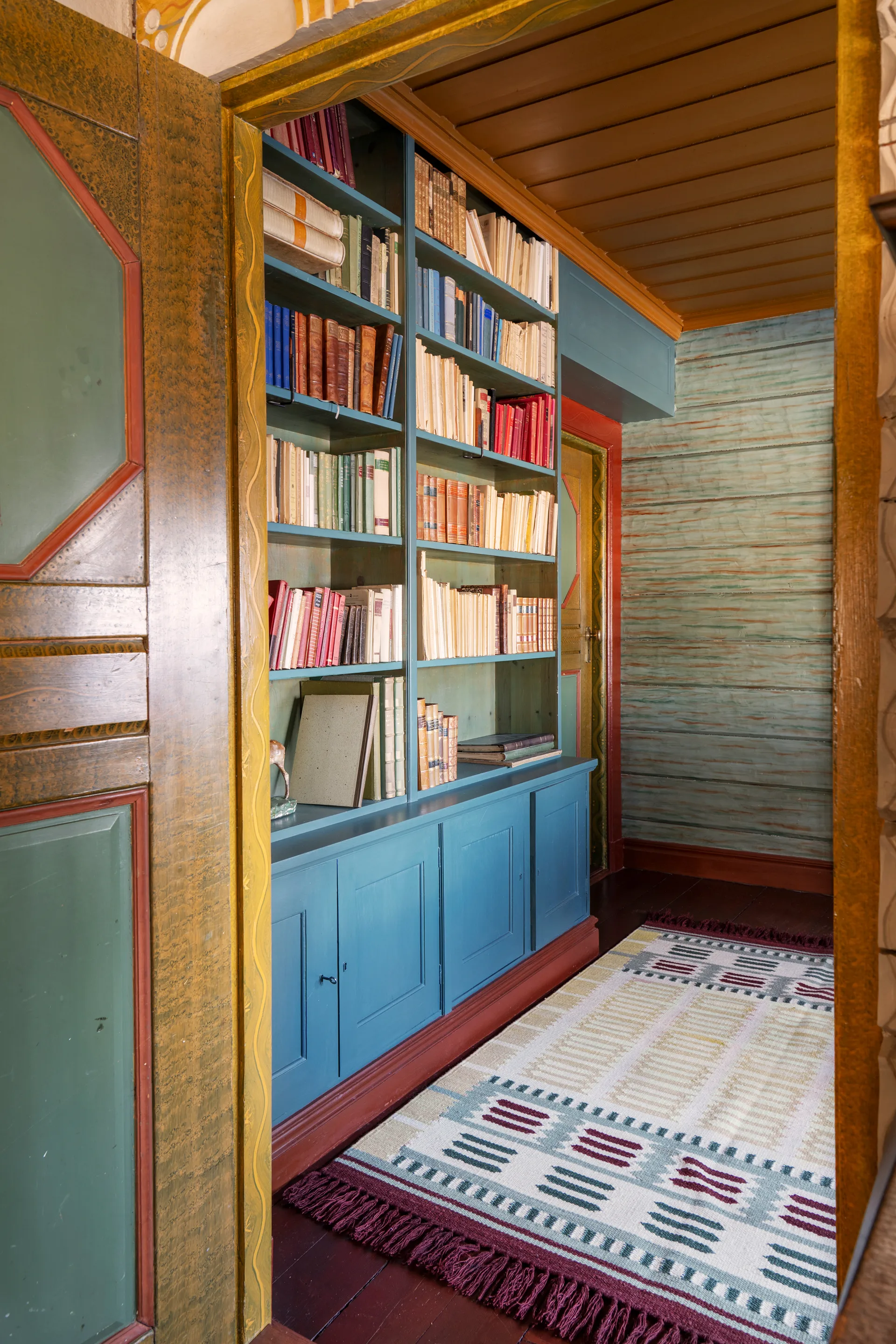 Röllakan Hilma Wollteppich, Primrose, 140x200 cm Layered