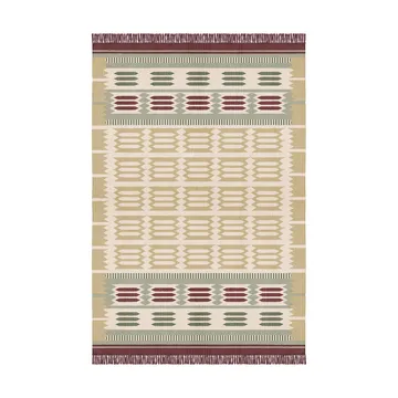 Röllakan Hilma Wollteppich - Primrose, 200x300 cm - Layered