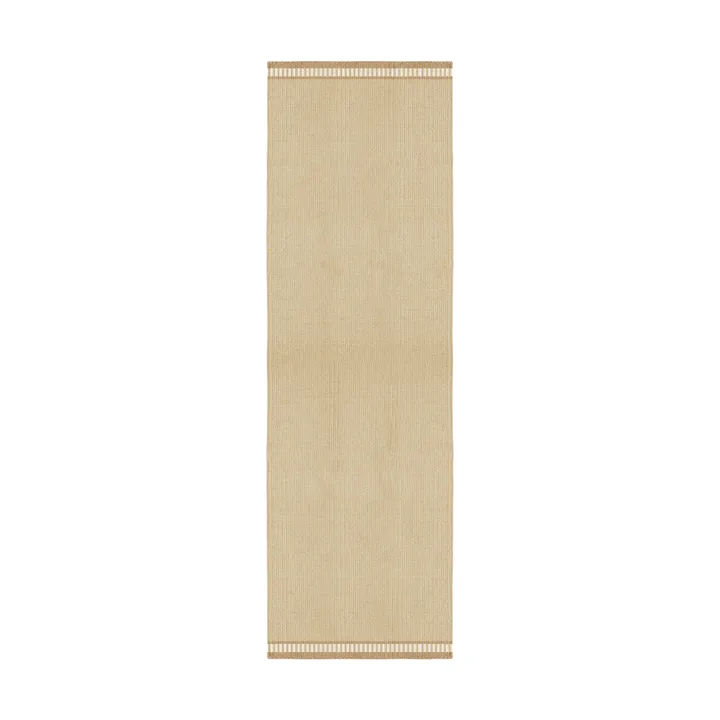 Röllakan Solid Wollteppich - Mariegold, 80×300 cm - Layered