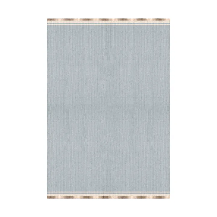 Röllakan Solid Wollteppich - Sky blue, 200x300 cm - Layered