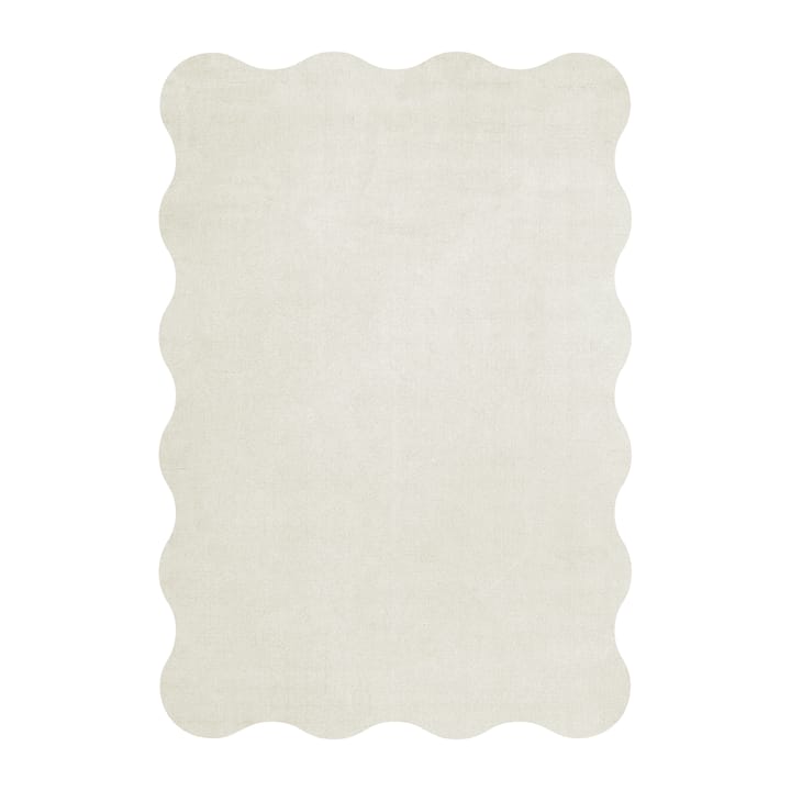 Scallop Wollteppich 160 x 230cm - Bone white - Layered