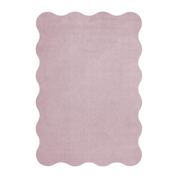 Scallop Wollteppich 160 x 230cm - Pink lavender - Layered