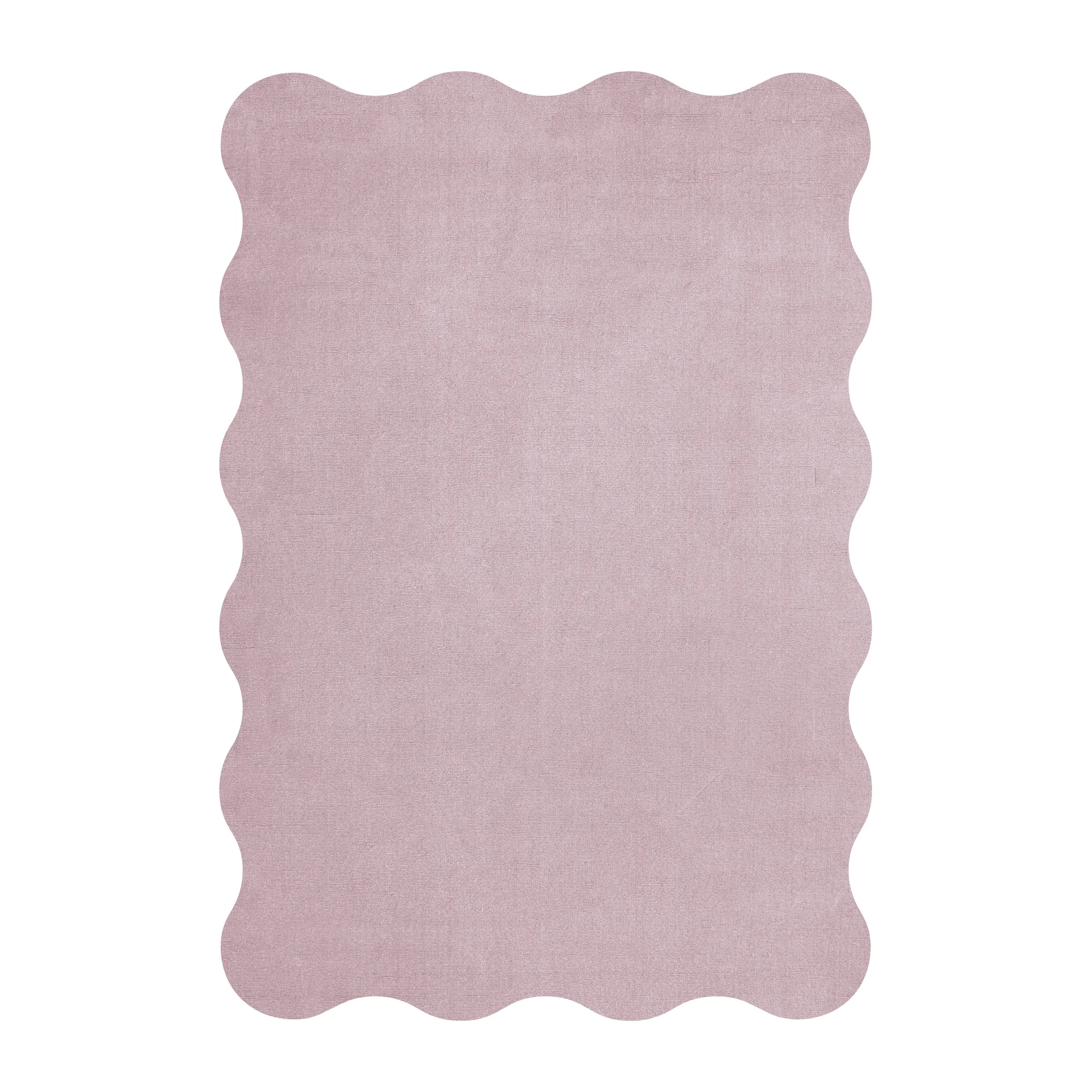 Scallop Wollteppich 180 x 270cm, Pink lavender Layered