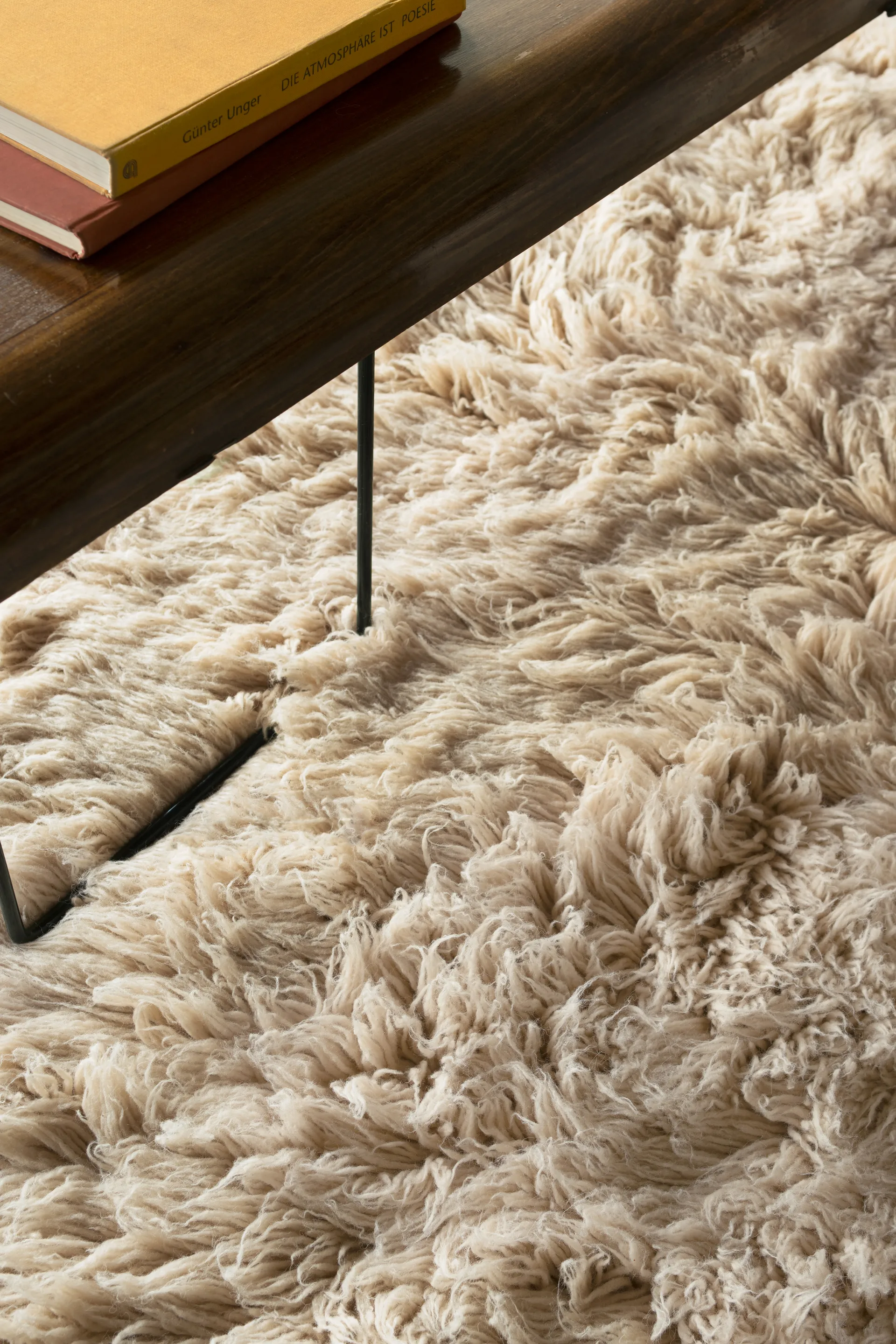 Shaggy Teppich 200x300 cm, Oatmeal Layered
