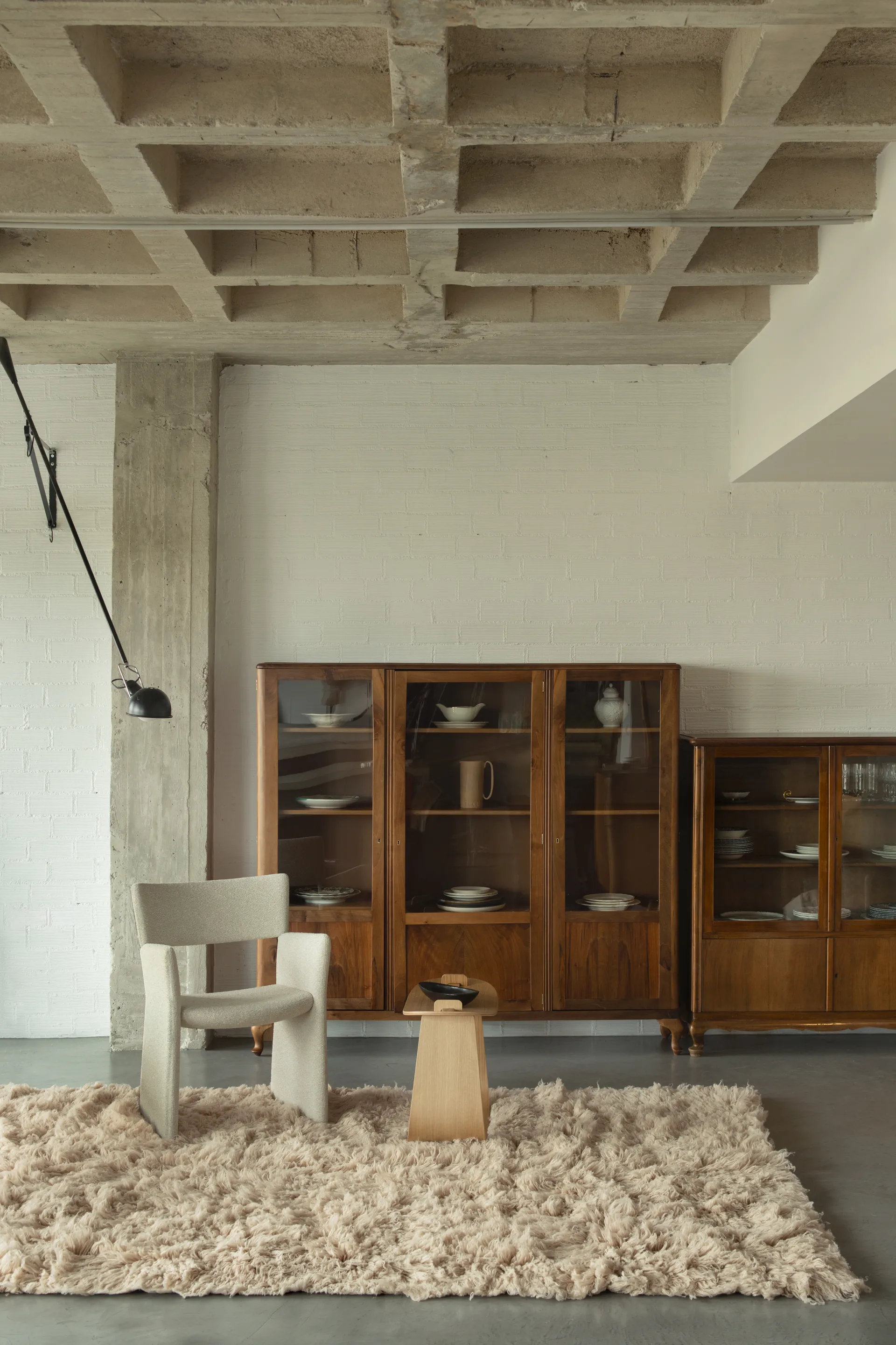 Shaggy Teppich 300 x 400cm, Oatmeal Layered