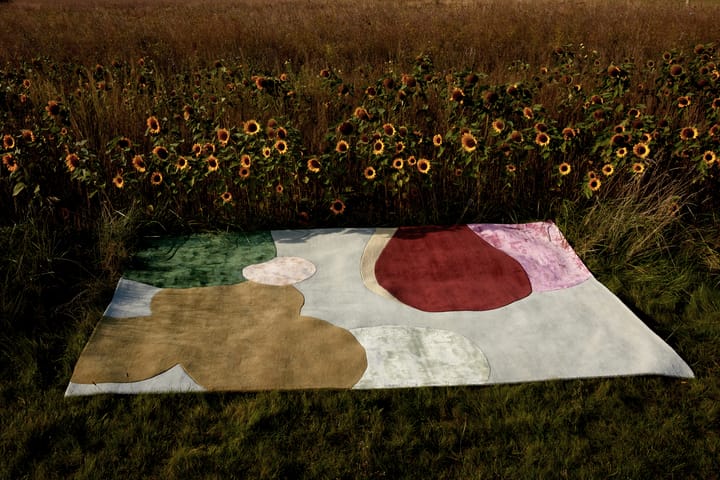 Sleeping Flower Wollteppich, 200x300 cm Layered