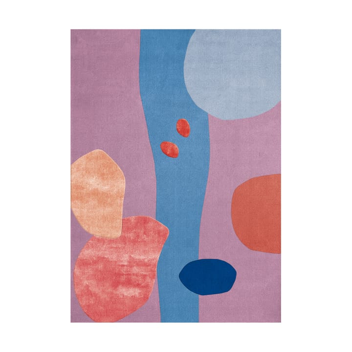 Sleeping Flower Wollteppich, 250x350 cm Layered