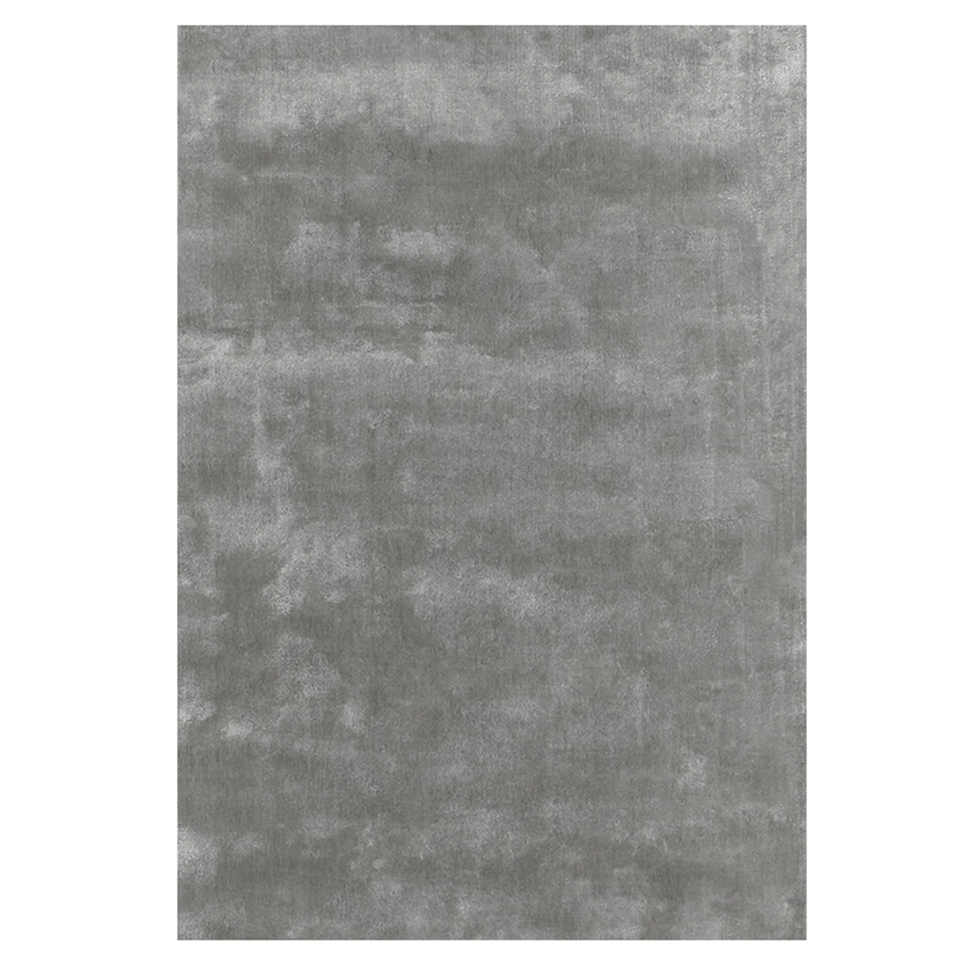 Solid viskos Teppich, 250 x 350cm, Elephant gray (Grau) Layered