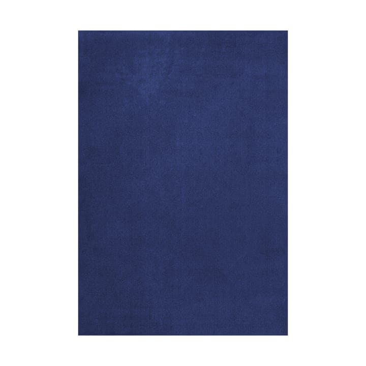 Solid Wool Wollteppich - Blue foncé, 180x270 cm - Layered