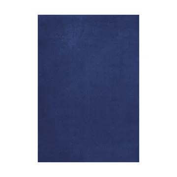 Solid Wool Wollteppich - Blue foncé, 300x400 cm - Layered