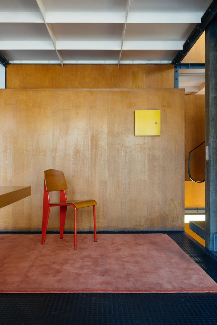 Solid Wool Wollteppich, Red ochre, 300x400 cm Layered