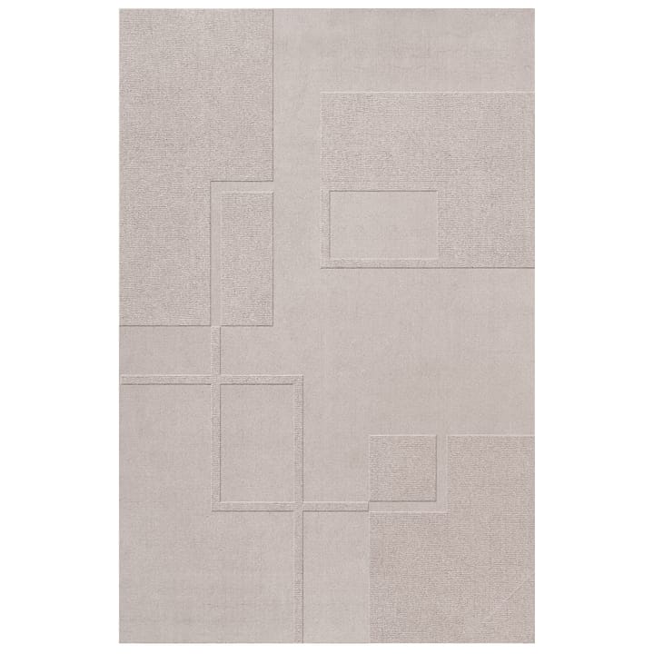 Swedish Grace oatmeal Wollteppich, 250 x 350cm Layered