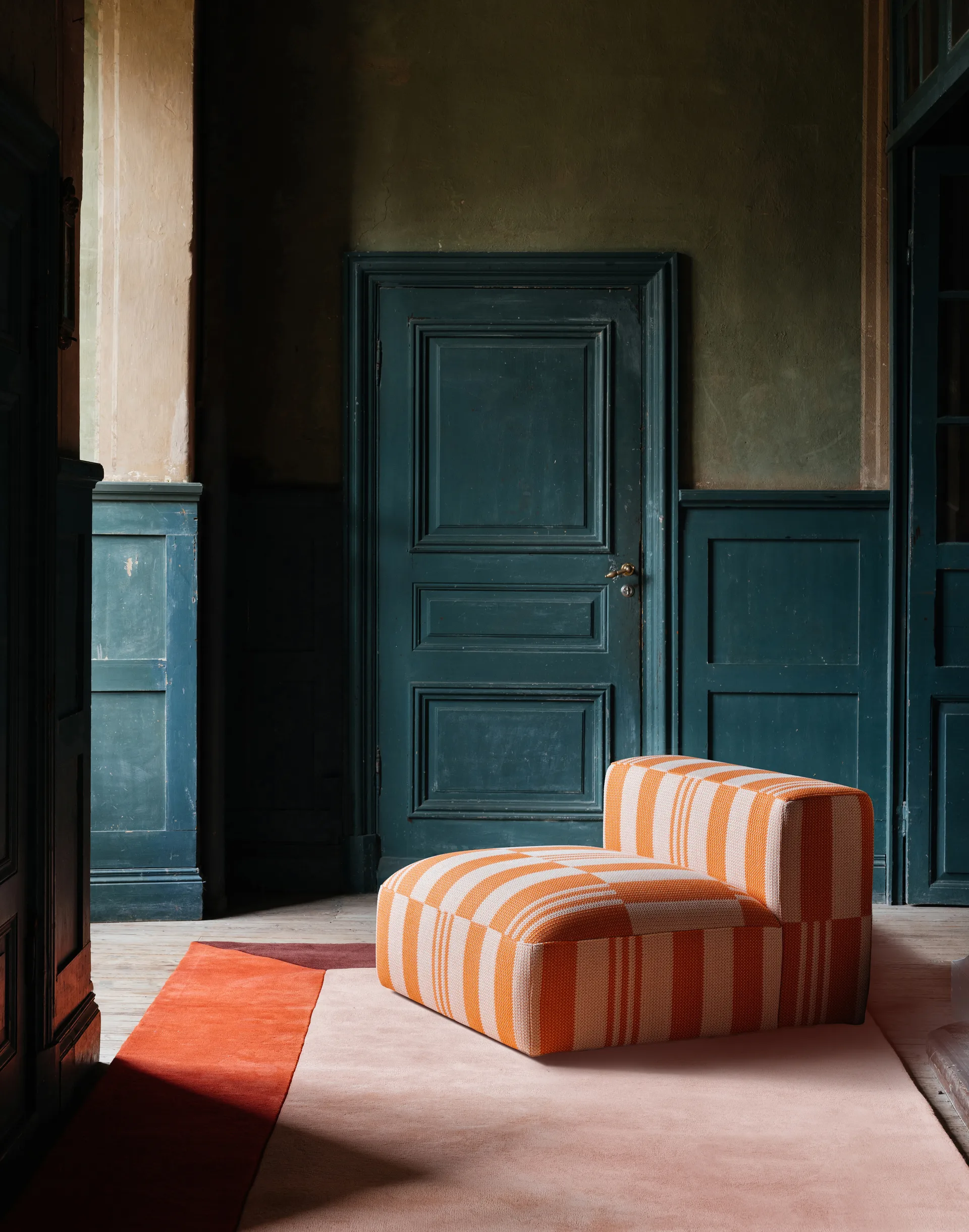 Teklan Box Wollteppich, Corals, 200x300 cm Layered