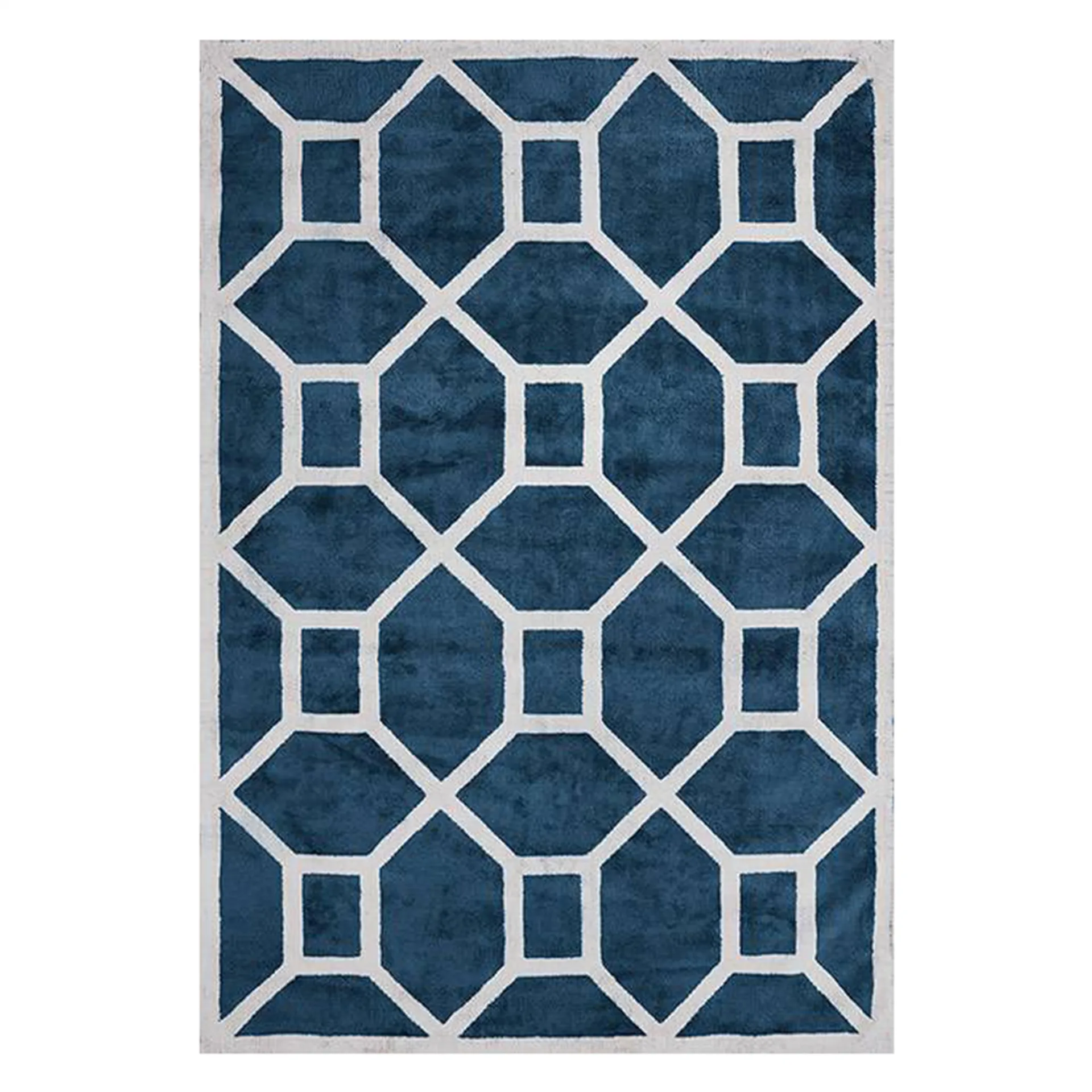 Viskos entrance Teppich, 160 x 250cm, Midnight blue (blau) Layered