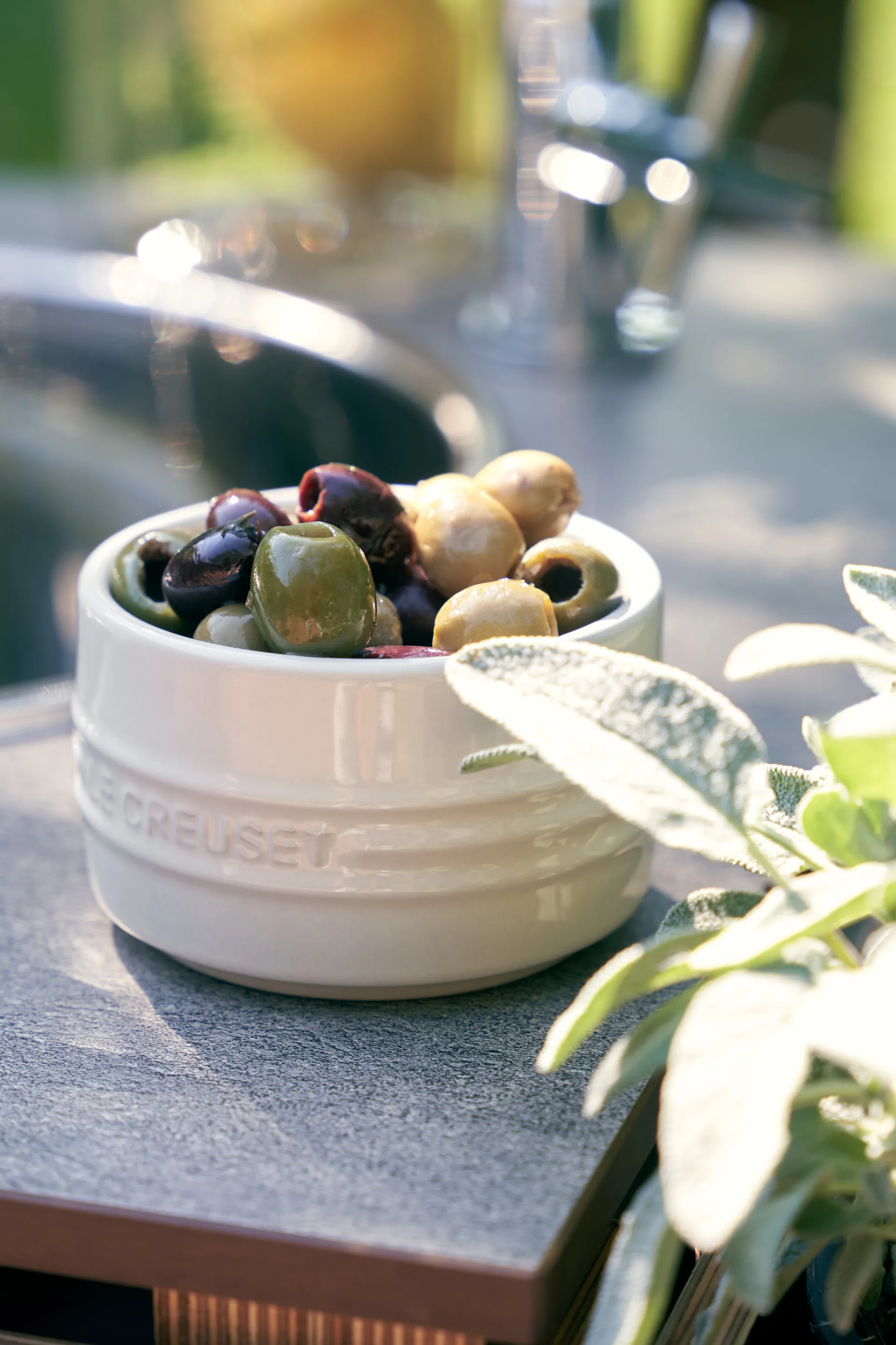 Le Creuset Auflaufform stapelbar, Meringue Le Creuset