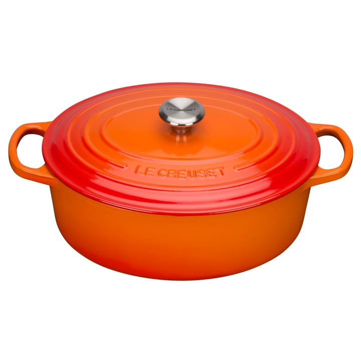 Le Creuset Bräter oval 4,1 l - Ofenrot - Le Creuset