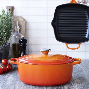 Le Creuset Bräter oval 4,1 l - Ofenrot - Le Creuset