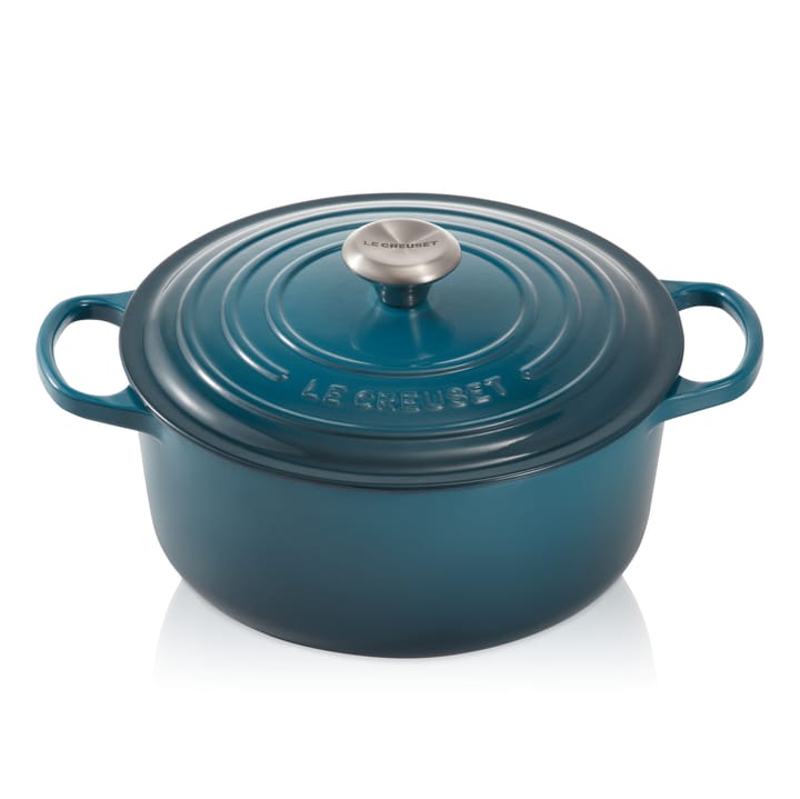 Le Creuset Bräter rund 4,2 l - Deep Teal - Le Creuset