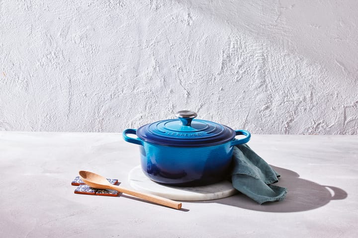 Le Creuset Bräter rund 5,3 l - Azure blue - Le Creuset