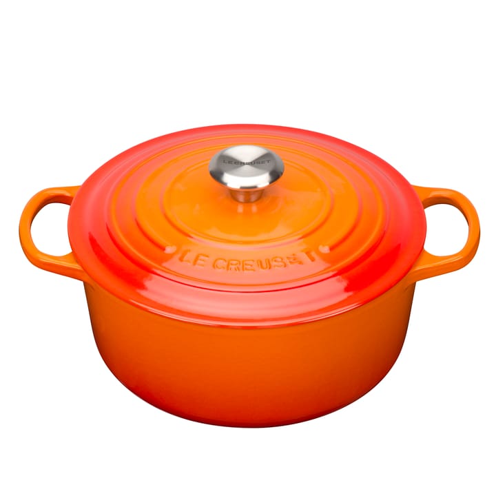 Le Creuset Bräter rund 5,3 l - Volcanic - Le Creuset