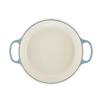 Le Creuset Classic Gusseisen-Buffetbräter mit Glasdeckel - Chambray, 3,5 l - Le Creuset