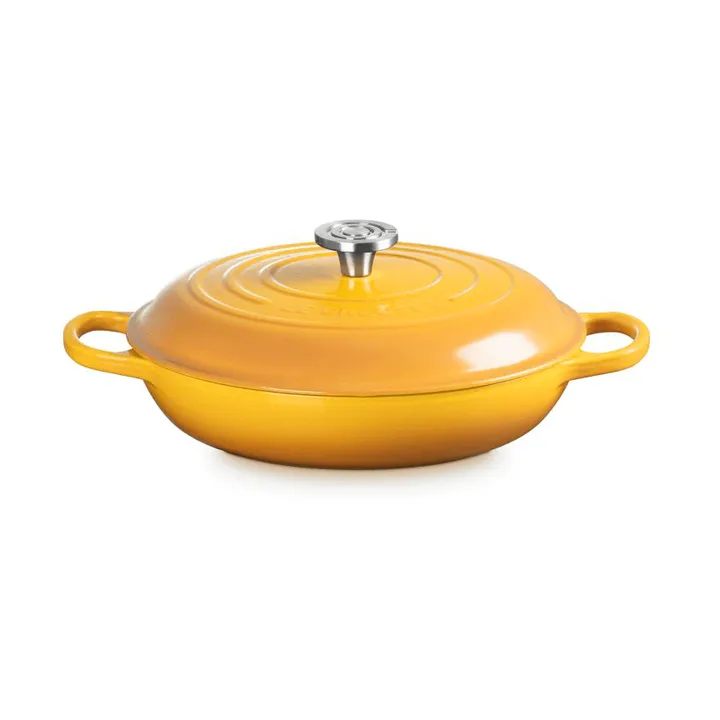 Le Creuset Classic Gusseisen-Buffetbräter mit Glasdeckel - Nektar, 3,5 l - Le Creuset