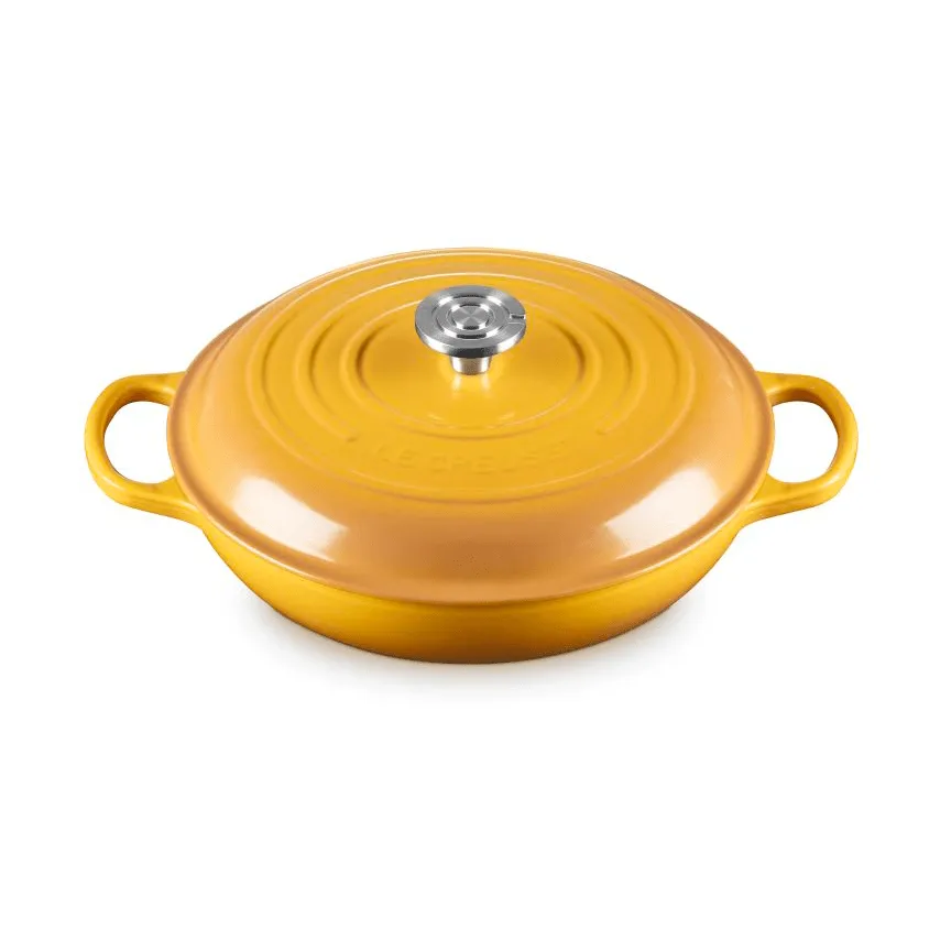 Le Creuset Classic Gusseisen-Buffetbräter mit Glasdeckel, Nektar, 3,5 l Le Creuset