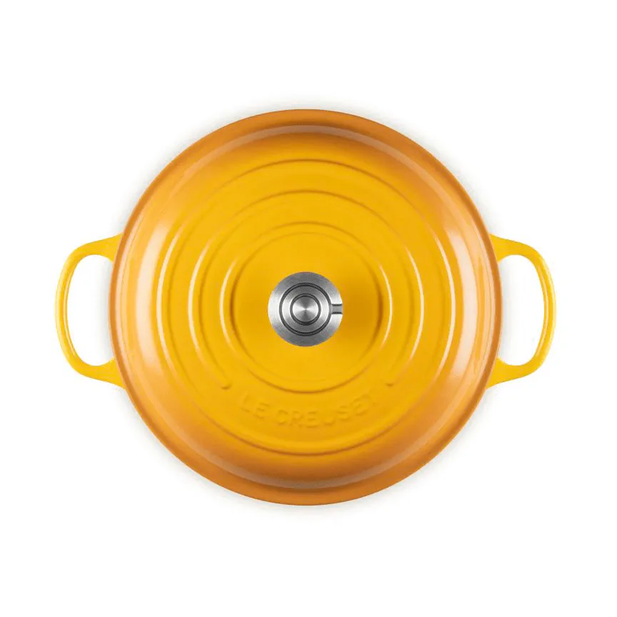 Le Creuset Classic Gusseisen-Buffetbräter mit Glasdeckel, Nektar, 3,5 l Le Creuset