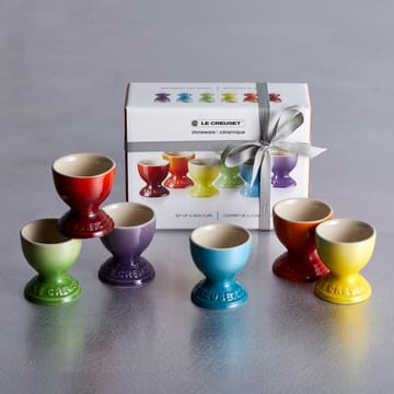 Le Creuset Eierbecher Geschenkset 6er Pack - Rainbow - Le Creuset