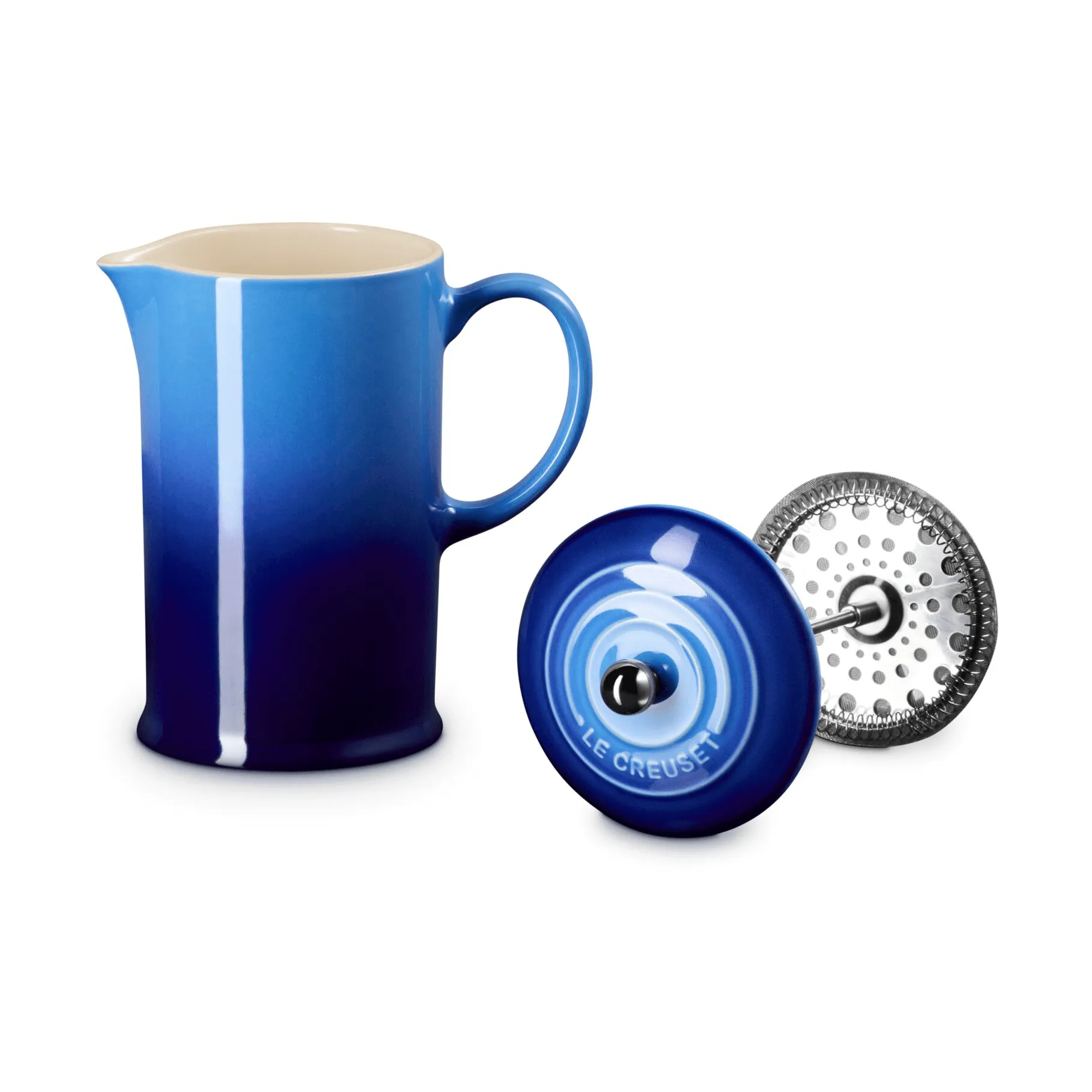 Le Creuset French Press, Azure, 1 l Le Creuset