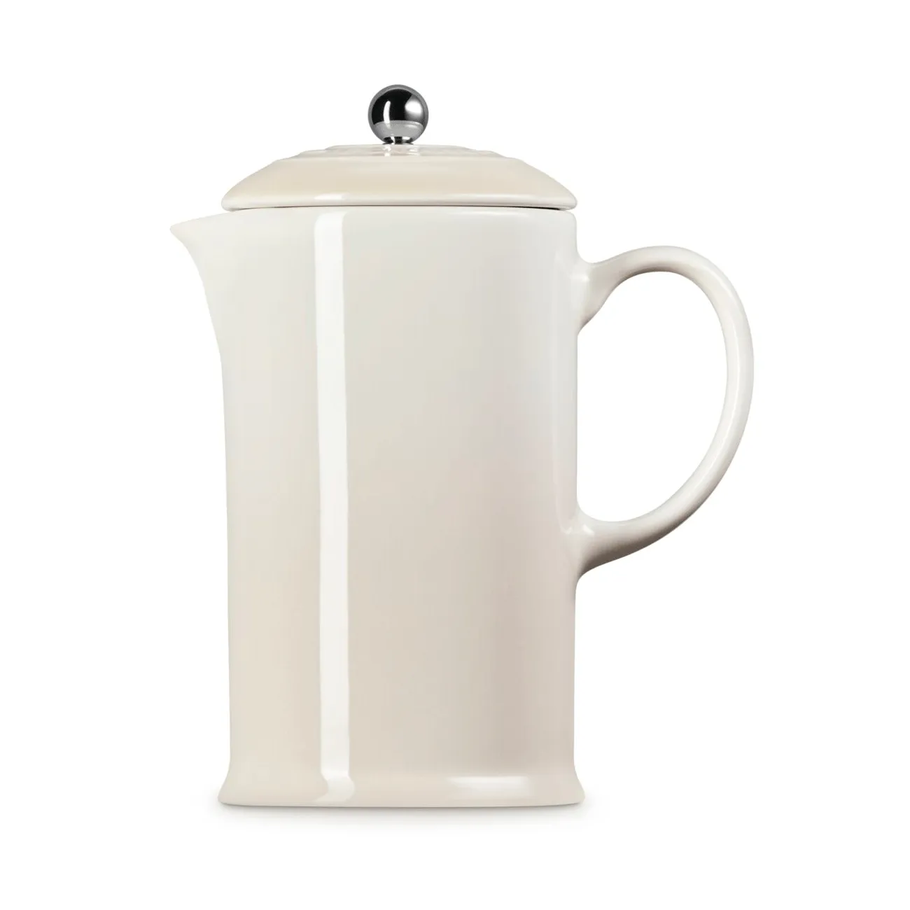 Le Creuset French Press, Meringue, 1 l Le Creuset