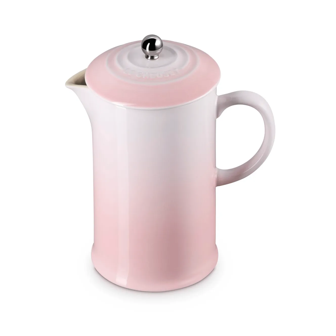 Le Creuset French Press, Shell Pink, 1 l Le Creuset