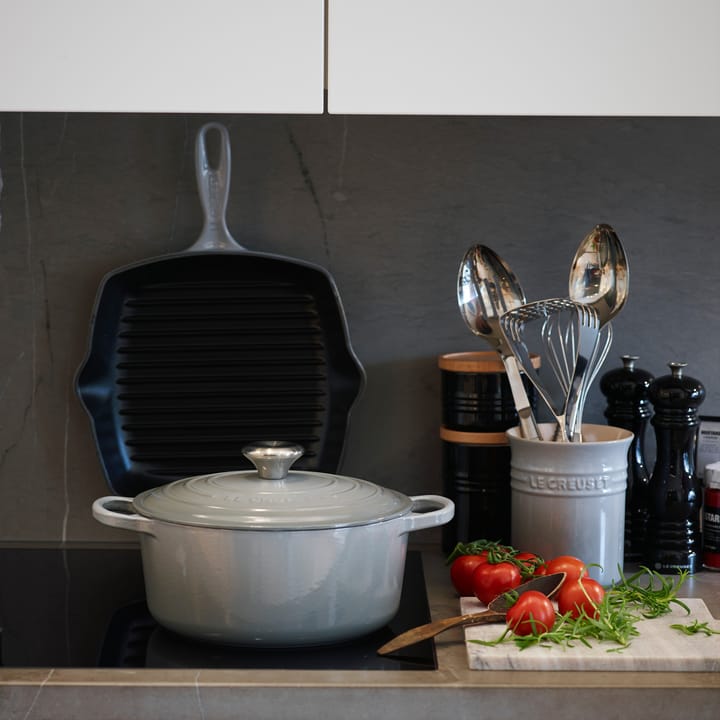 Le Creuset Grillpfanne 26cm, Perlgrau Le Creuset